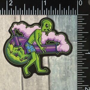 🌀10/$10🌀 Psychedelic 420 Reusable Waterproof Vinyl Sticker Decal